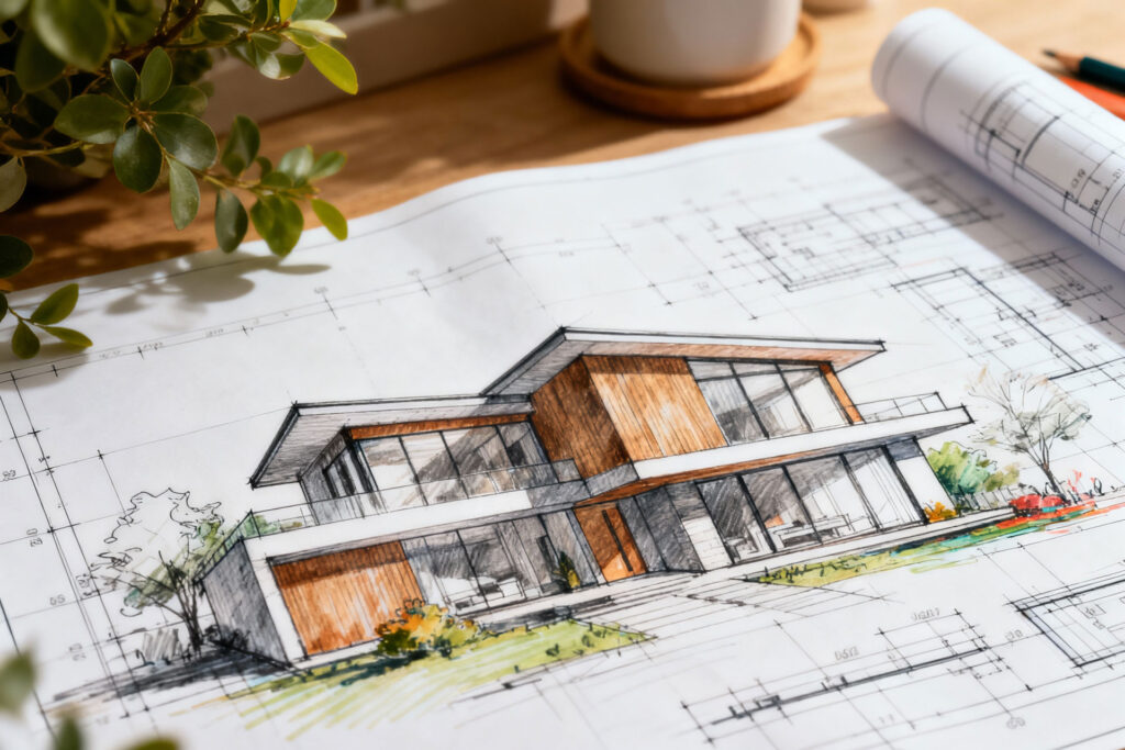 projekt domu Katowice